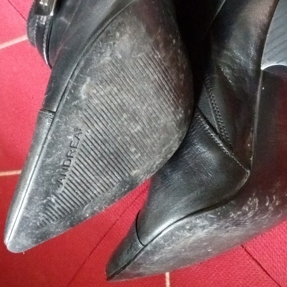 Andrea ankle high heels boots size 7.5 - Picture 9 of 10